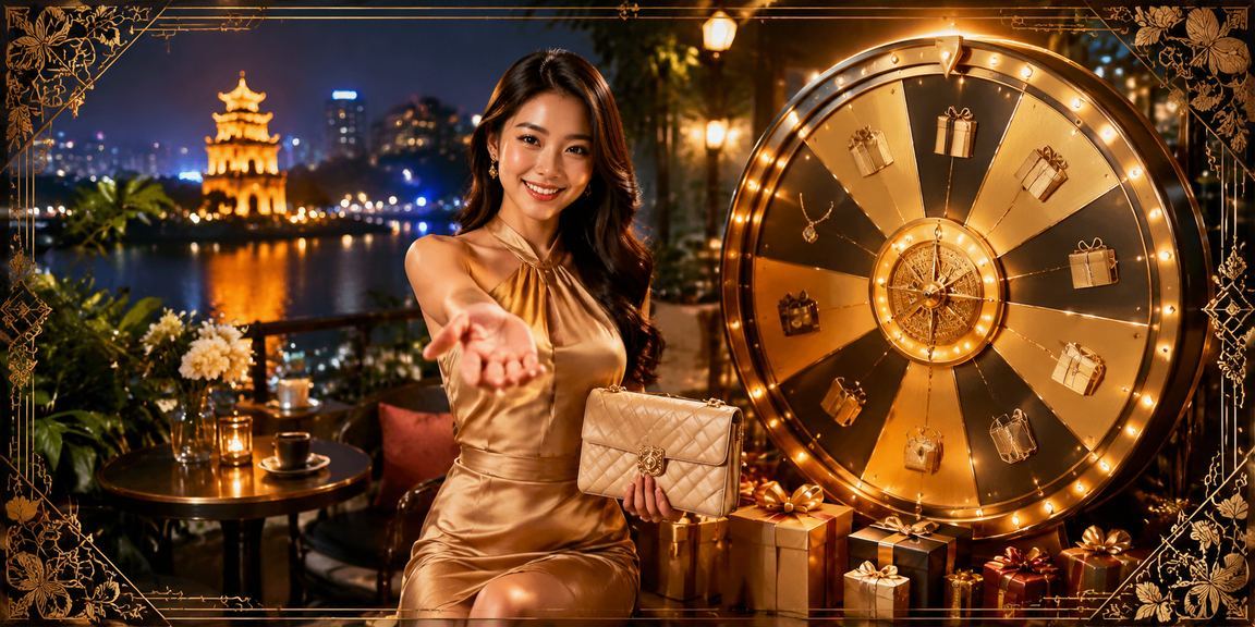Bàn roulette tại Hà Nội trong không gian café sang trọng, kết hợp giải trí và thưởng thức cà phê
